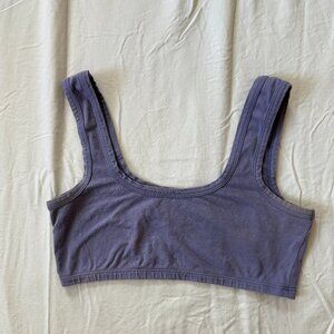 ARQ WIDE STRAP BRA in Lilac